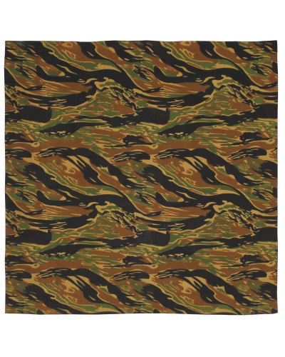 Bandana, tiger stripe,ca. 55 x 55 cm, Baumwolle