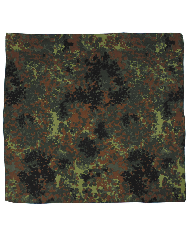 Bandana, flecktarn,ca. 55 x 55 cm, Baumwolle