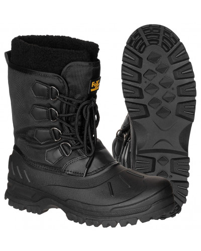 Kälteschutzstiefel, geschnürt,schwarz
