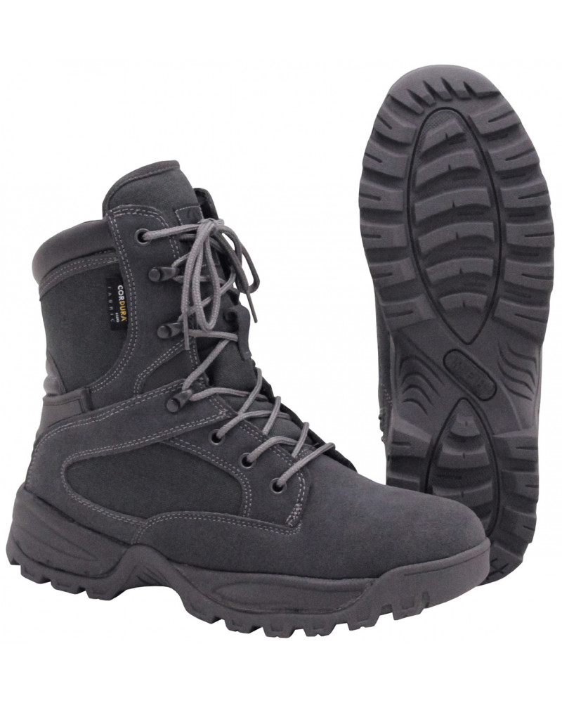 Stiefel, "Mission", Cordura,gefüttert, urban grau