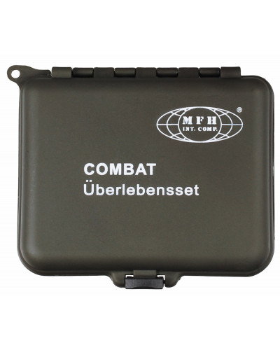 Combat Überlebensset,36-teilig, oliv
