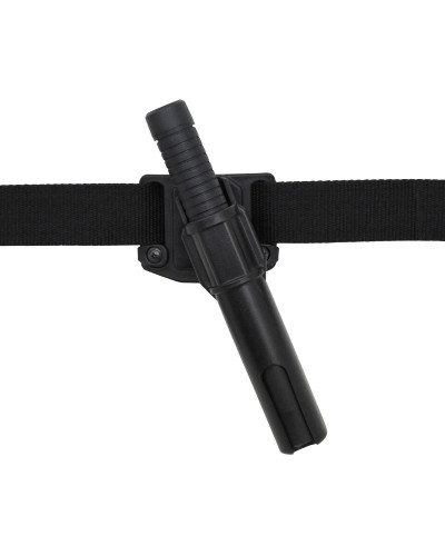 Schlagstockhalter, 16 cm,drehbar, schwarz