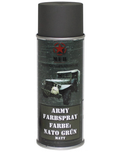 Army Farbspray,NATO GRÜN, matt, 400 ml