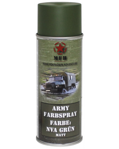 Army Farbspray,NVA GRÜN, matt, 400 ml