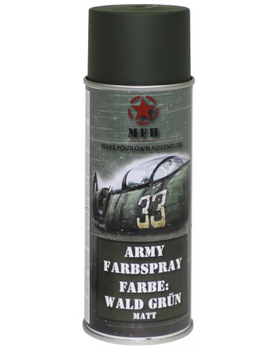 Army Farbspray,WALD GRÜN, matt, 400 ml