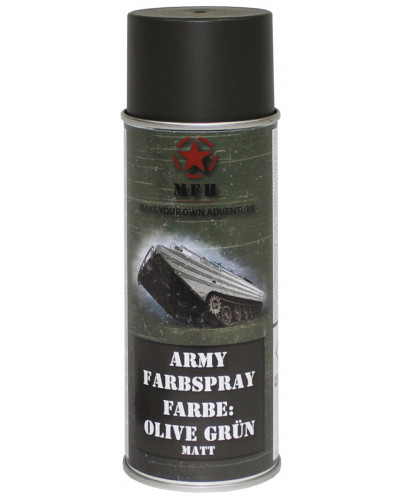 Army Farbspray,OLIV GRÜN, matt, 400 ml
