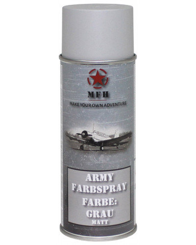 Army Farbspray,GRAU, matt, 400 ml