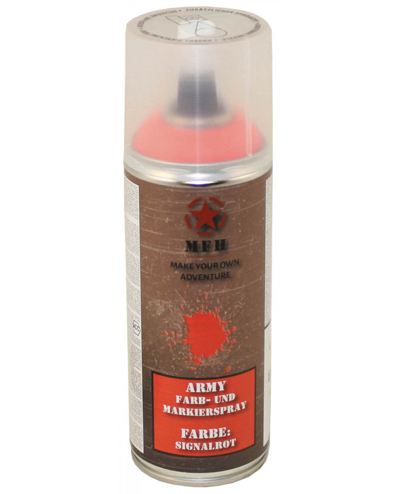 Army Farbspray,SIGNALROT, 400 ml
