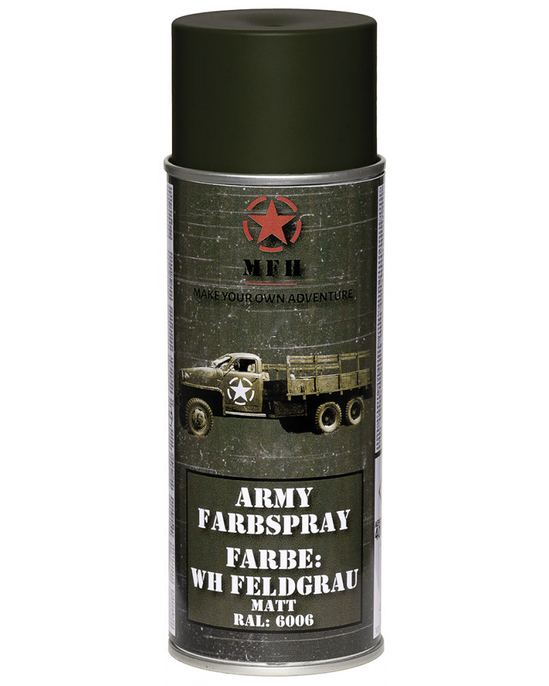 Army Farbspray,WH FELDGRAU, matt, 400 ml