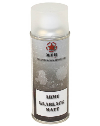 Army Farbspray,KLARLACK, matt, 400 ml