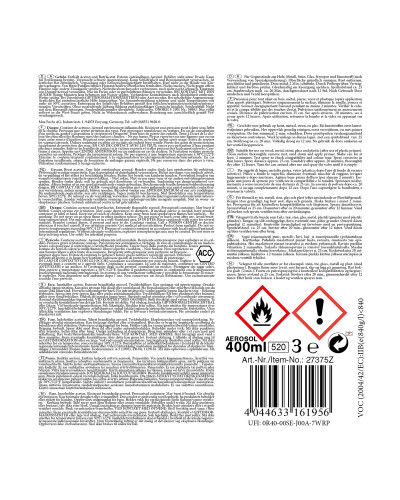 Army Farbspray,KLARLACK, matt, 400 ml