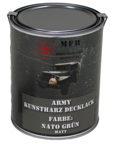 Army Lack, NATO GRÜN,matt, Dose, 1 l