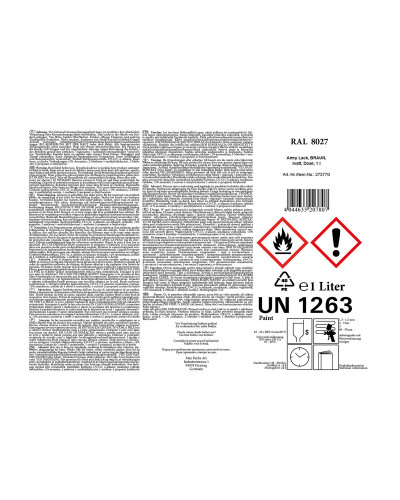 Army Lack, BRAUN,matt, Dose, 1 l