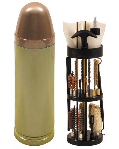 Reinigungsset, "Patrone", fürGewehr, Pistole, Multikaliber