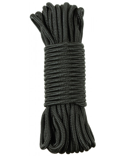 Seil, schwarz, 9 mm, 15 Meter