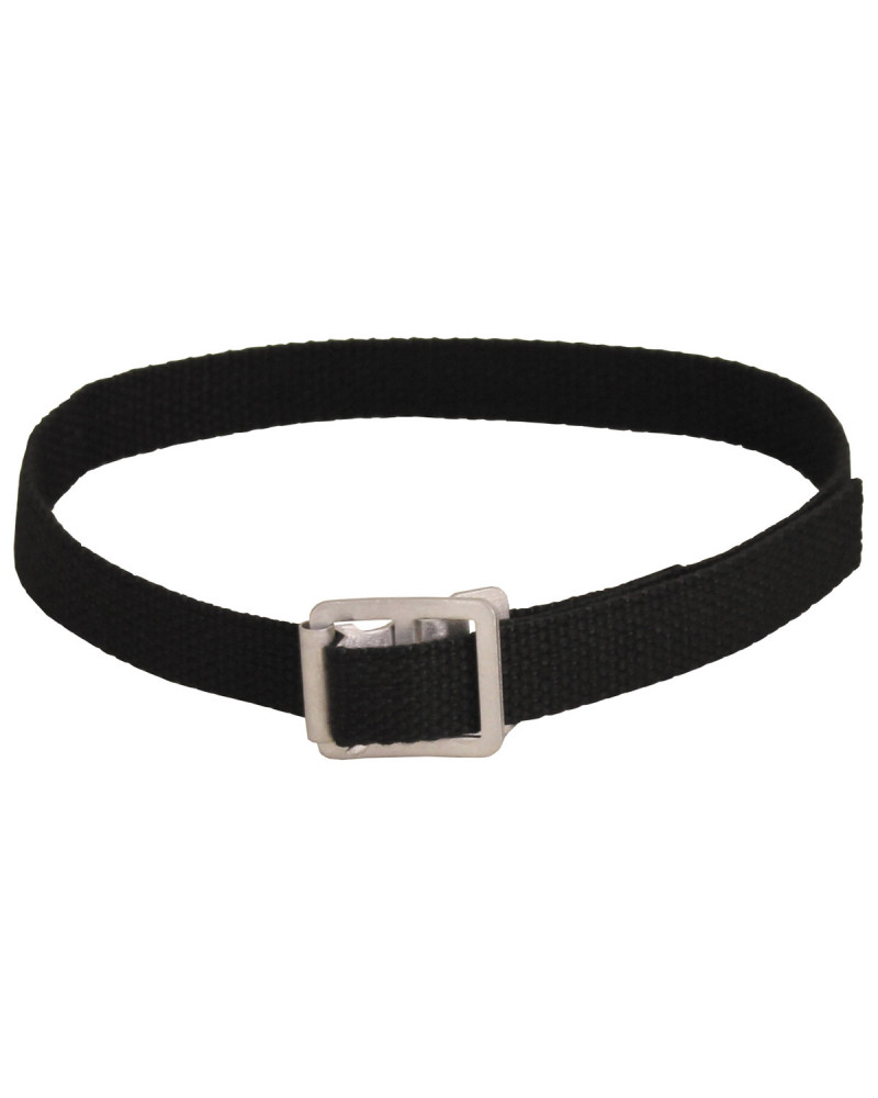 BW Packriemen, mit Schnalle,schwarz, ca. 60 cm