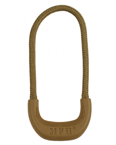 Zipper-Ring, coyote tan,10 Stk. im Pack