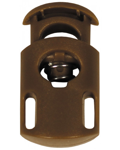Kordelstopper, coyote tan,10 Stk. im Pack