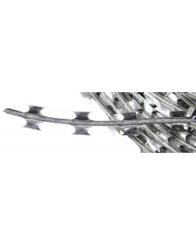 Stacheldraht, Metall verzinkt,ca. 50 m, Durchmesser 30 cm
