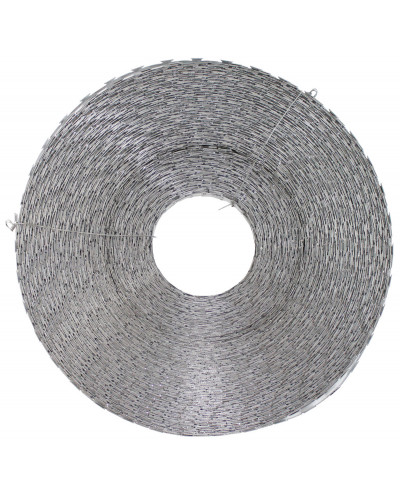 Band-Stacheldraht, Metallverzinkt, 120 m, Durchm. 30 cm