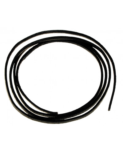 Lederband, schwarz,ca. 80 - 100 cm
