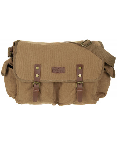 Handtasche, Canvas, "PT",braun