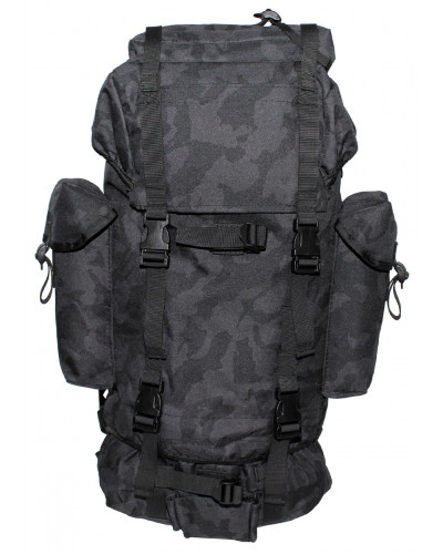 BW Kampfrucksack, 65 l, Alu-Aussteifung, night-camo