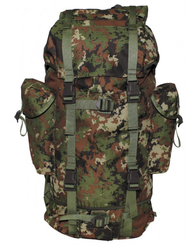 BW Kampfrucksack, 65 l, Alu-Aussteifung, vegetato