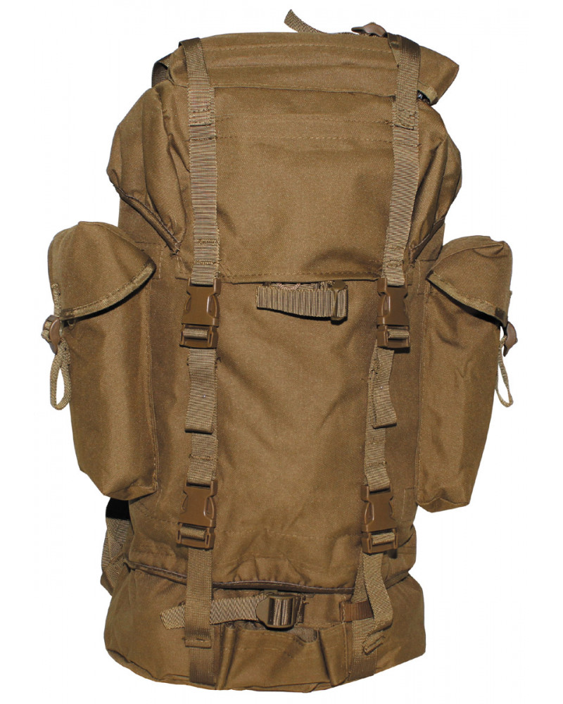 BW Kampfrucksack, 65 l, Alu-Aussteifung, coyote tan