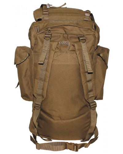 BW Kampfrucksack, 65 l, Alu-Aussteifung, coyote tan