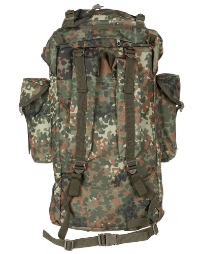 BW Kampfrucksack, 65 l, Alu-Aussteifung, flecktarn