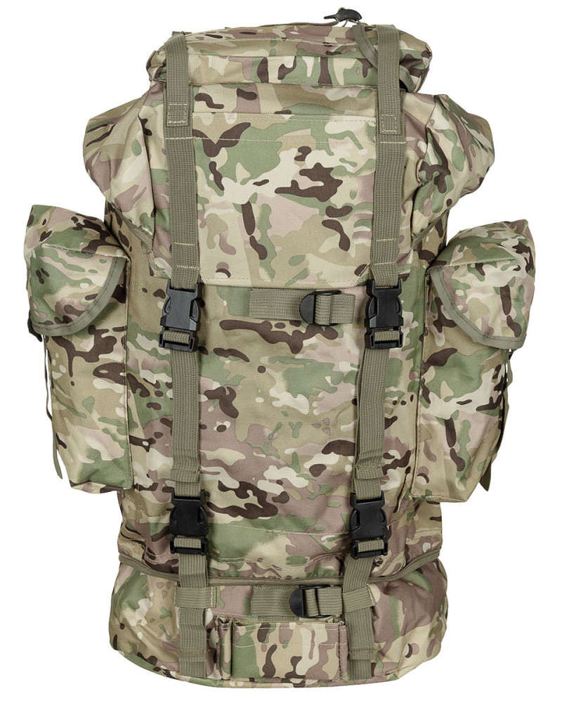 BW Kampfrucksack, 65 l, Alu-Aussteifung, op.-camo