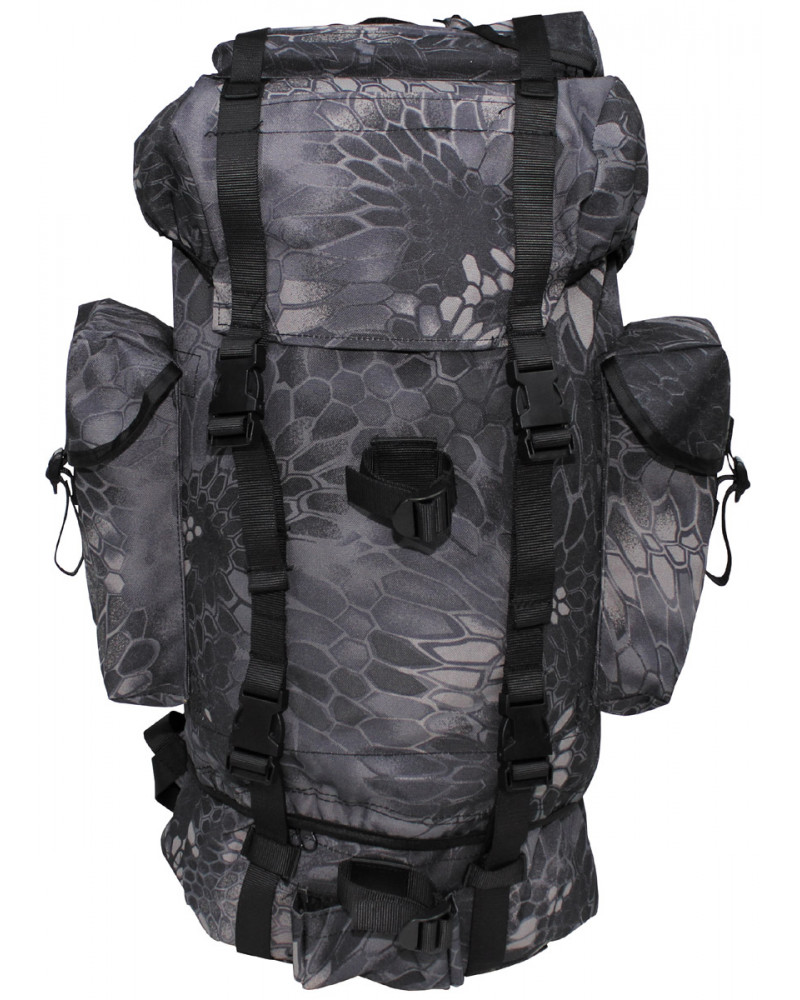 BW Kampfrucksack, 65 l, Alu-Aussteifung, snake black