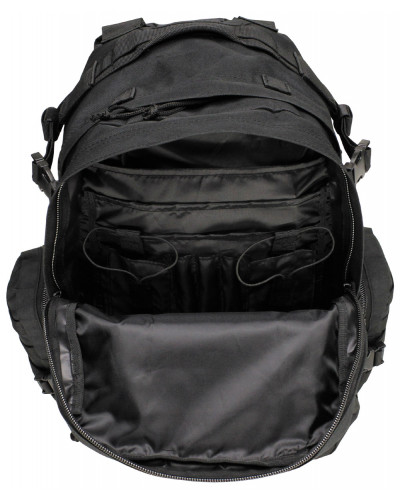 Ital. Rucksack, schwarz,"Tactical-Modular"