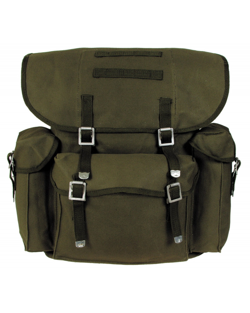 BW Rucksack, oliv,Canvas