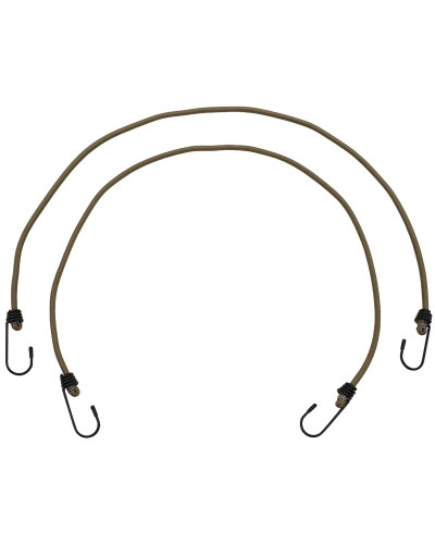 Expander, 75 cm, mit Haken,6 mm, coyote tan, 2er Pack