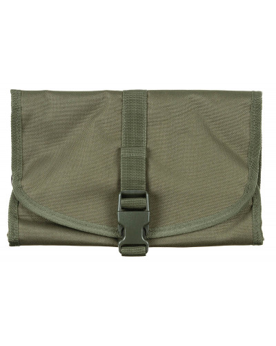 Waschzeugtasche, oliv,rollbar