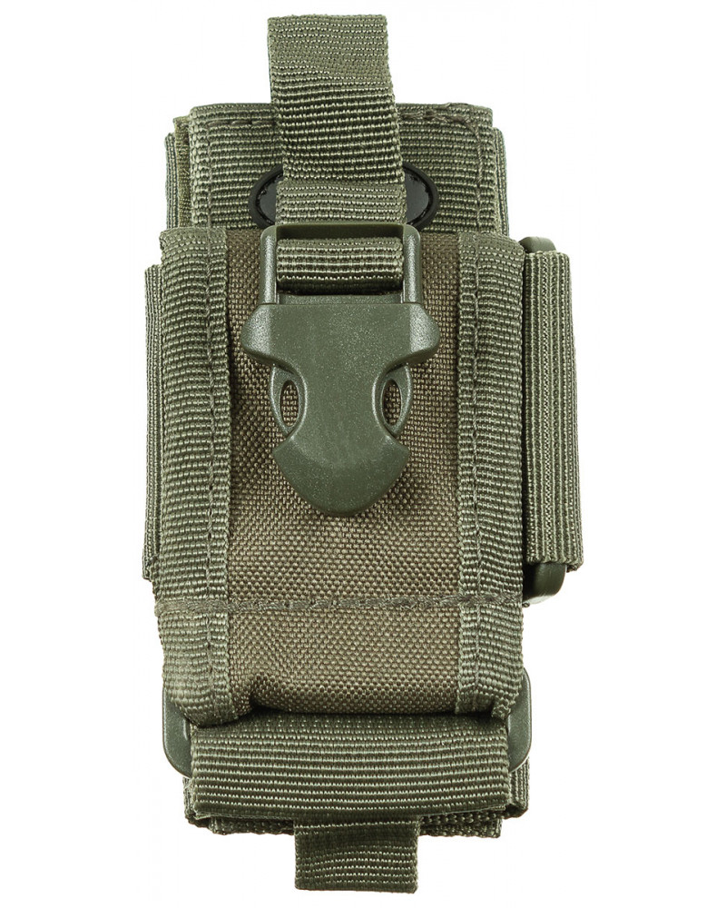 Handyhalter, "MOLLE",oliv, verstellbar