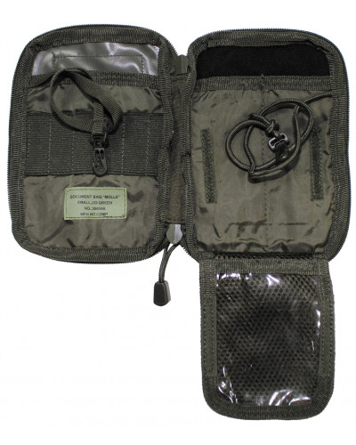 Dokumenten-/Smartphone-Tasche,"MOLLE", oliv