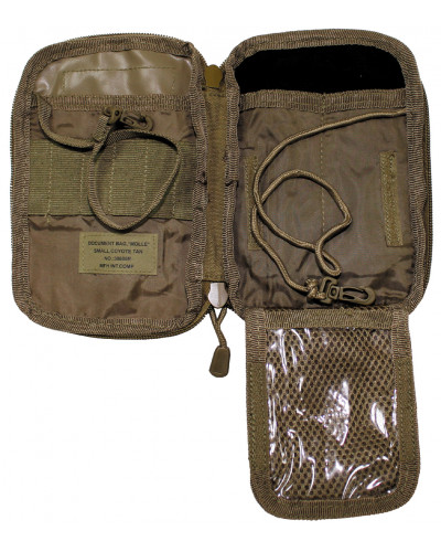 Dokumenten-/Smartphone-Tasche,"MOLLE", coyote tan
