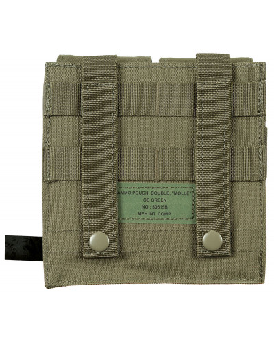 Magazintasche, 2-fach,"MOLLE",oliv