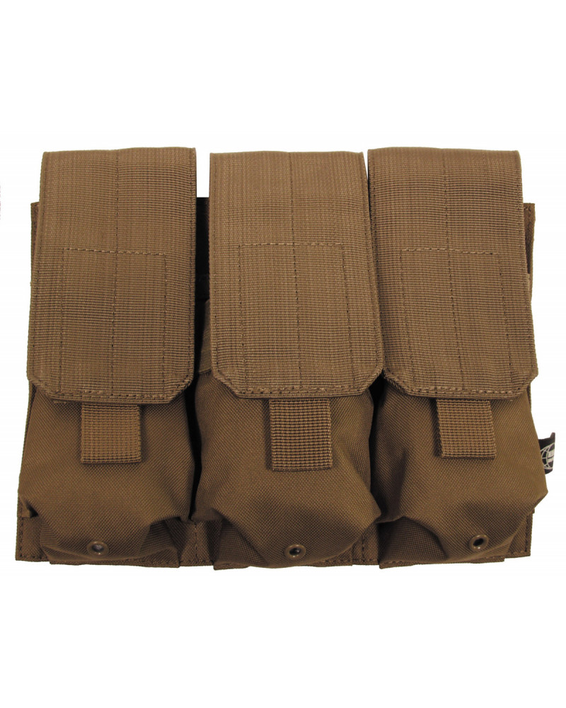 Magazintasche,3-fach,"MOLLE", coyote tan