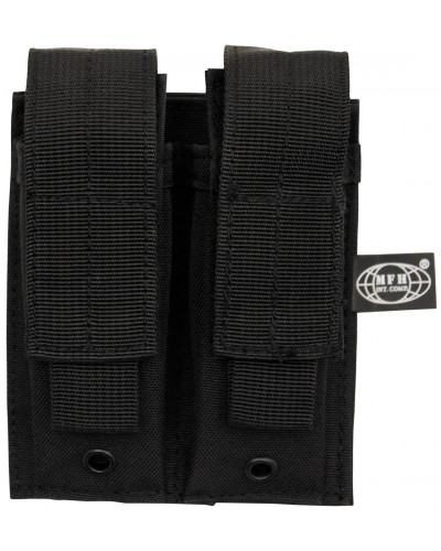Magazintasche, 2-fach, klein,"MOLLE",schwarz