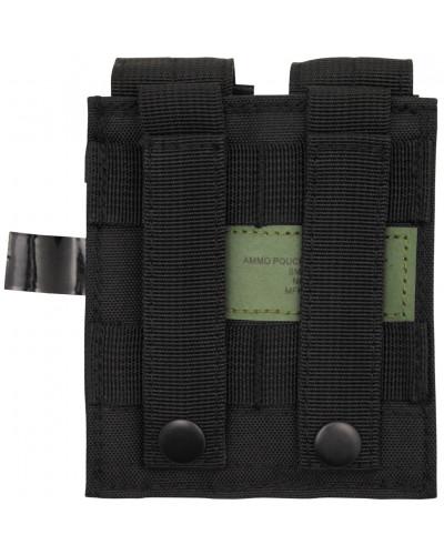 Magazintasche, 2-fach, klein,"MOLLE",schwarz