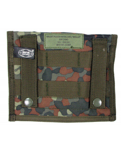 Brusttasche, "MOLLE",flecktarn