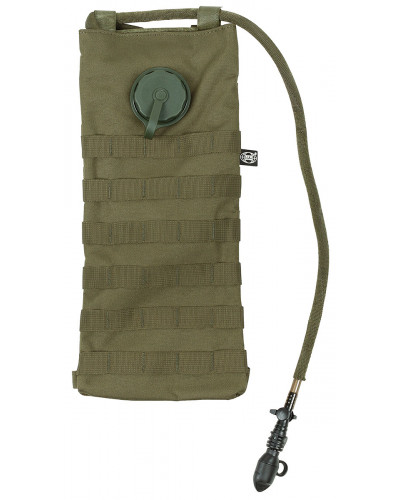 Trinksystem, "MOLLE", 2,5 l,mit TPU-Beutel, oliv