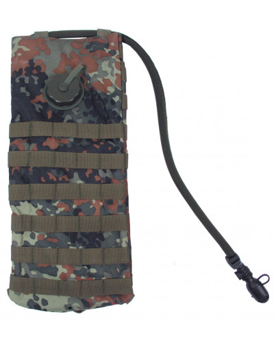 Trinksystem, "MOLLE", 2,5 l,mit TPU-Beutel, flecktarn