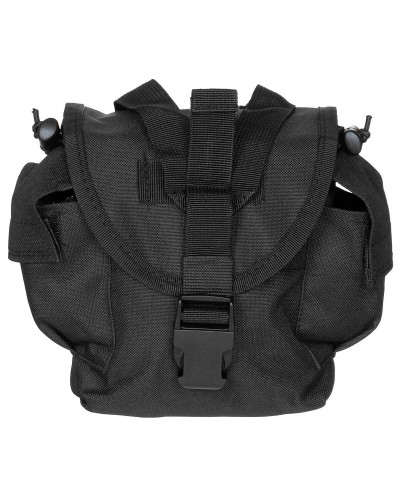 Trinkflaschen Tasche, "MOLLE",schwarz
