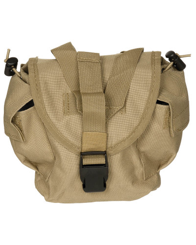 Trinkflaschen Tasche, "MOLLE",coyote tan