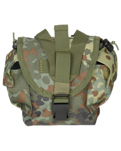 Trinkflaschen Tasche, "MOLLE",flecktarn